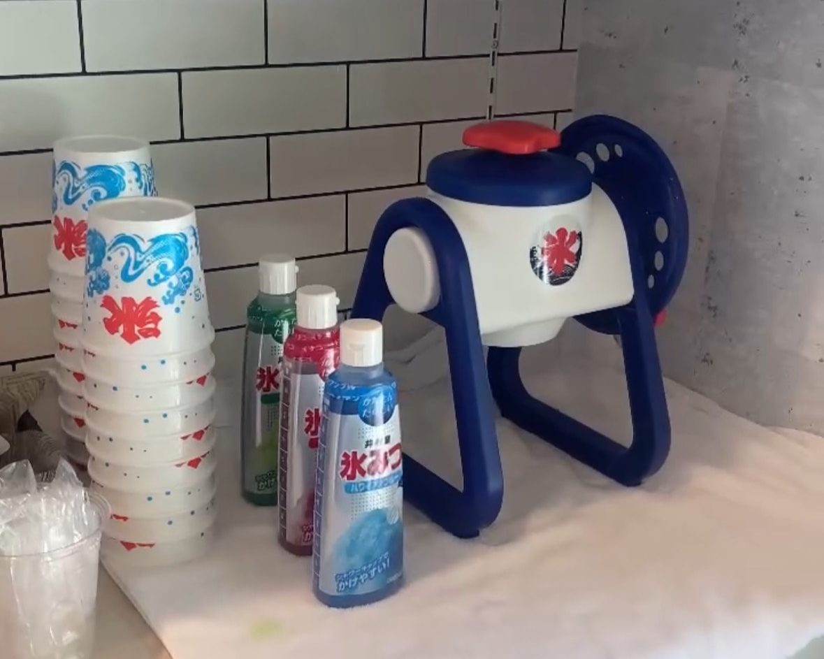かき氷始めました！！
